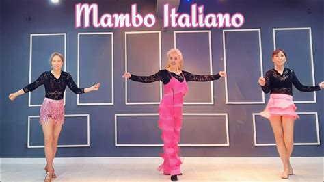 Mambo Italiano Line Dance/ High Beginner/ Muse LineDance - YouTube