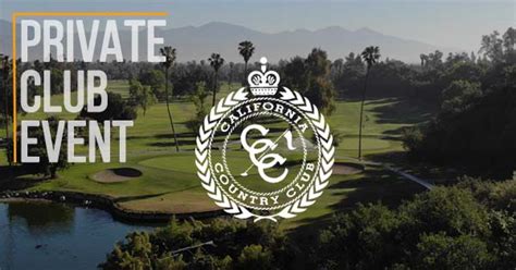 California Country Club - Whittier, CA - Golf Moose Event