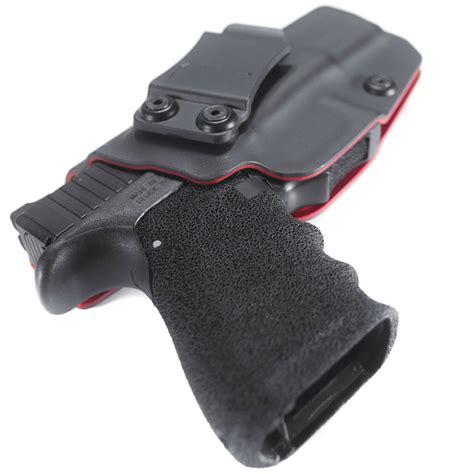 Fits Glock 19 Gen 3 4 5 IWB Red Kydex Concealed Carry Retention Holster ...