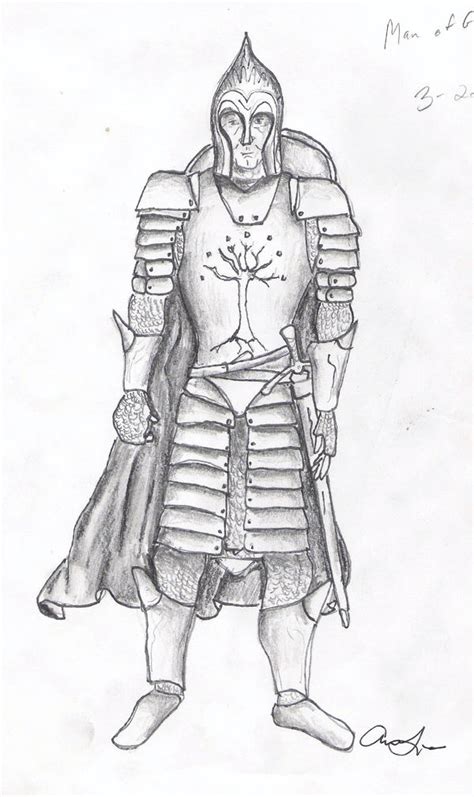 Soldier of Gondor by TulkasMagnificetur on DeviantArt