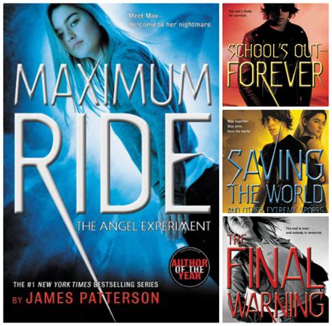 James Patterson – Maximum Ride novels – Ebook Friendly