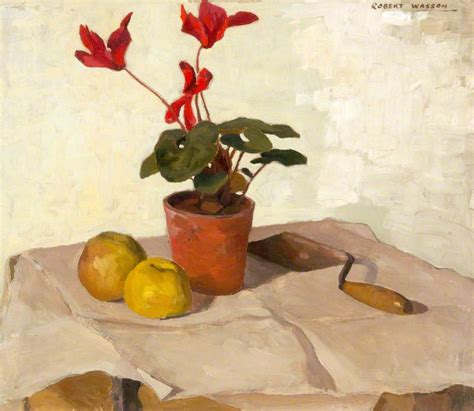 Still Life (Plant, Pot and Trowel) | Art UK