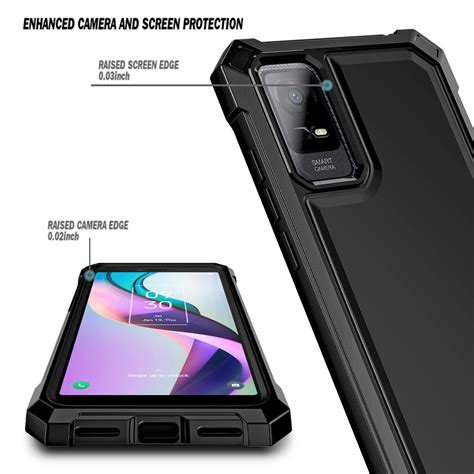 For TCL ION X / ION V Case Full Body Phone Cover With Built-In Screen ...