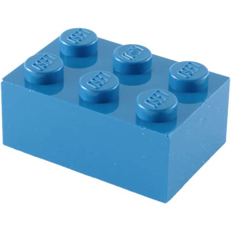 LEGO Blue Brick 2 x 3 (3002) | Brick Owl - LEGO Marketplace