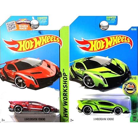 Hot Wheels Lamborghini Veneno Green