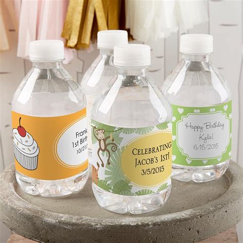 Personalized Birthday Water Bottle Labels | Kate Aspen