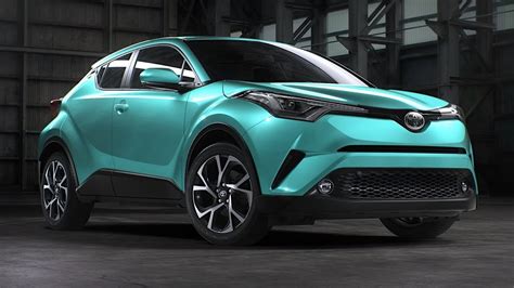 2017 Toyota C-HR In Fancier Colors - YouTube