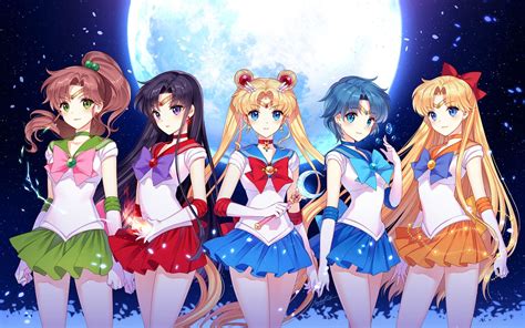 Sailor Moon Anime Wallpapers - Top Free Sailor Moon Anime Backgrounds ...