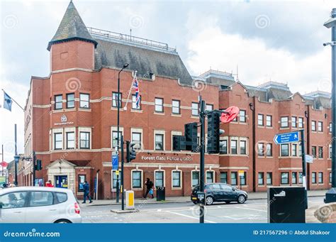 Forest Gate Police Station, Newham Editorial Photo - Image of building ...