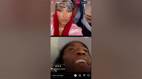 NICKI MINAJ AND KAI CENAT ON IG LIVE!! COLLAB COMING SOON! #kai # ...