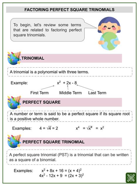 Factoring Perfect-Square Trinomials and Differences of Squares ...