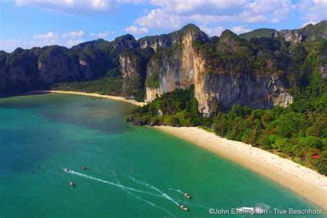 Railay Beach, Krabi, one of world's most beautiful beaches; access only ...