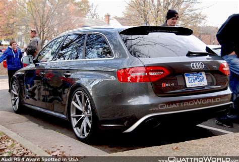 BREAKING: Audi RS 4 Avant spotted in the USA - QuattroWorld