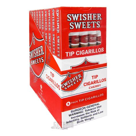 Swisher Sweets BLK Tip Cigarillos Cherry | Gotham Cigars