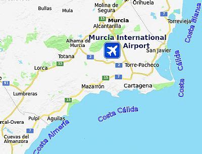 paralelo Comprensión Integral costa de murcia mapa Ladrillo Cuando objetivo