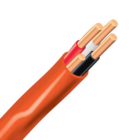 Southwire Romex SIMpull NMD90 Copper Electrical Cable - 10/3 Orange ...