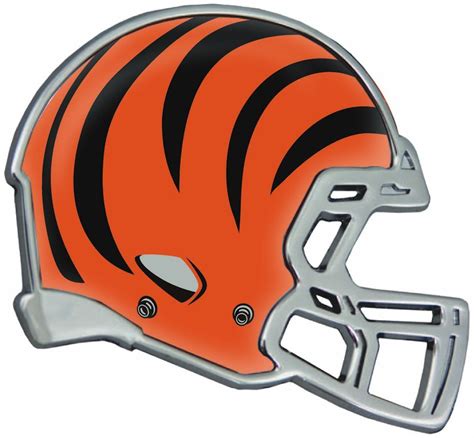 Cincinnati Bengals Helmet Auto Emblem | Nfl car, Helmet, Car emblem