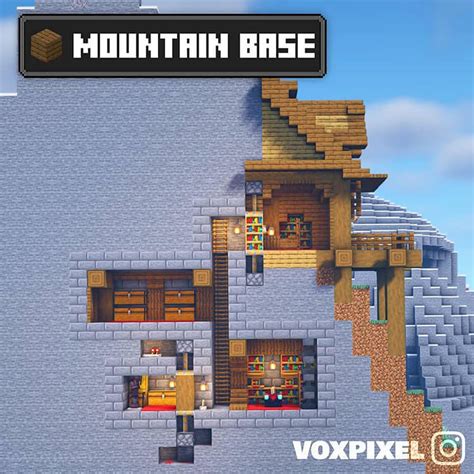 15 Ideas for Building Minecraft Houses Inside Mountains - Mom's Got the ...