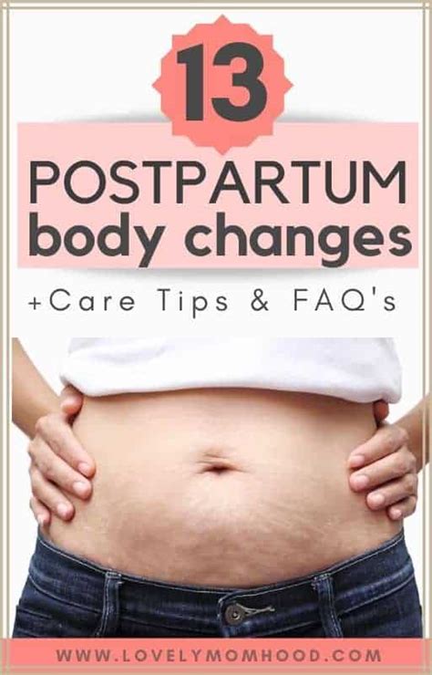 Body After Baby: What to Expect (21 Permanet & Temporary Body Changes)