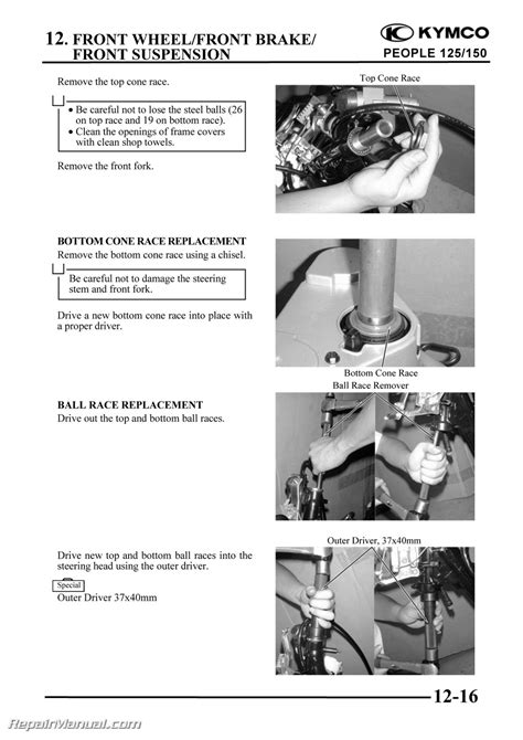 KYMCO People 125 150 Cyclepedia Printed Scooter Service Manual