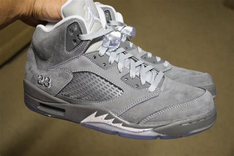 ShoeAffliction: AIR JORDAN 5 RETRO WOLF GREY