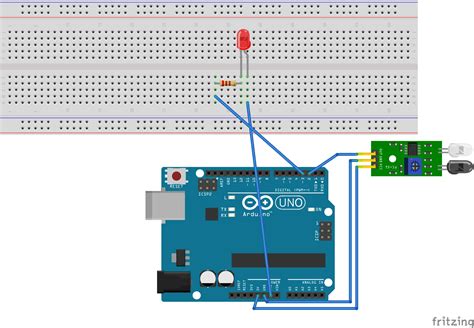 Ir Sensor Circuit Diagram With Arduino