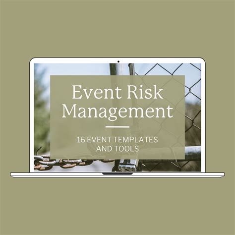 Event Risk Management Templates — Event Kit | Award-Winning Event Agency