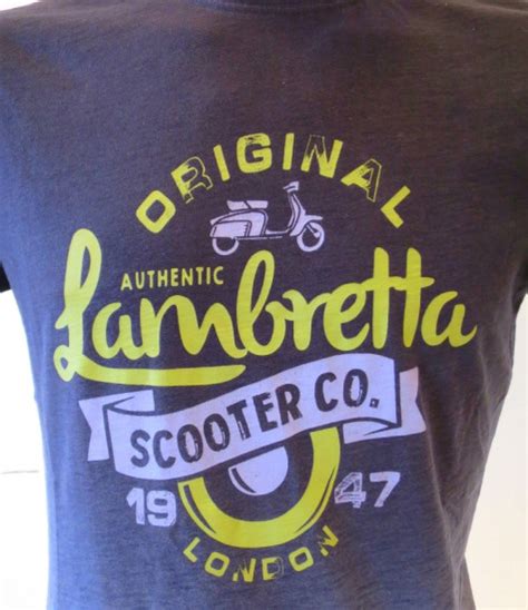 'Original 1947' T shirt by Lambretta | Rimini Lambretta Centre