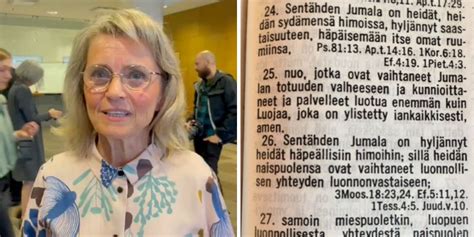 Finnish parliamentarian NOT GUILTY of 'hate speech' after posting Bible ...