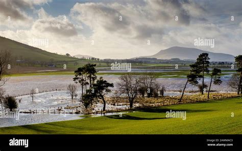 Storm Ciara causes wide spread flooding across agricultural land in the ...