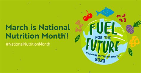 National Nutrition Month 2023