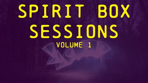 Spirit Box Sessions Vol 1 - Spirit Box Only - Sprit Box ASMR - YouTube