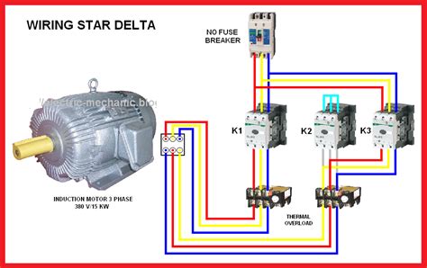 Star Delta Motor Connection Diagram