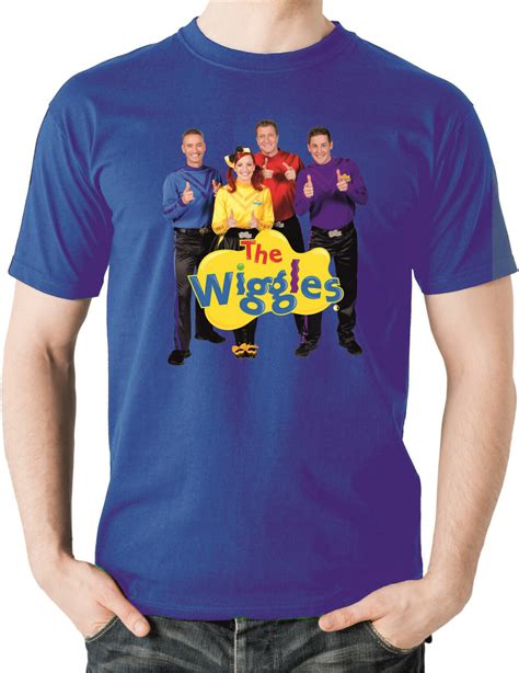 The Wiggles Logo T-Shirt All Sizes Kids TV Programme Emma Simon Anthony ...