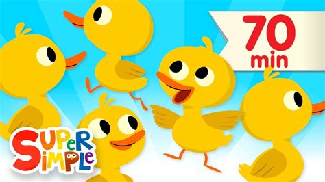 Five Little Ducks + More | Kids Songs and Nursery Rhymes | Super Simple ...