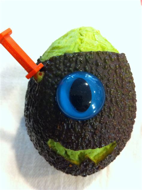 Just in time for Halloween! A zombie avocado... Halloween Alley ...