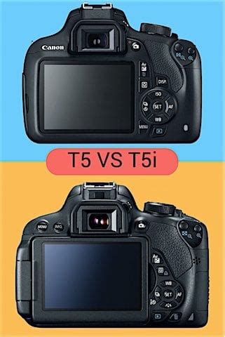 The Canon EOS Rebel T5 vs T5i - What is the difference?