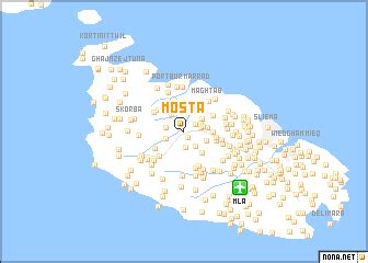 Mosta (Malta) map - nona.net