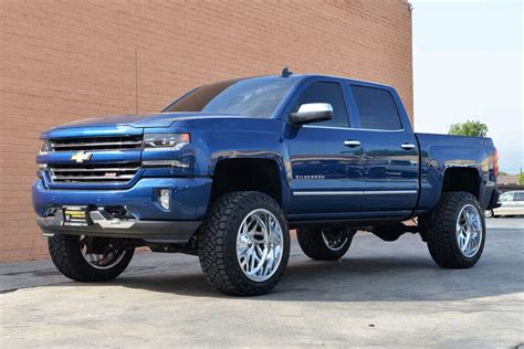 14-18 Chevy Silverado 1500 22x12" Wheels + Tires + Suspension Package ...