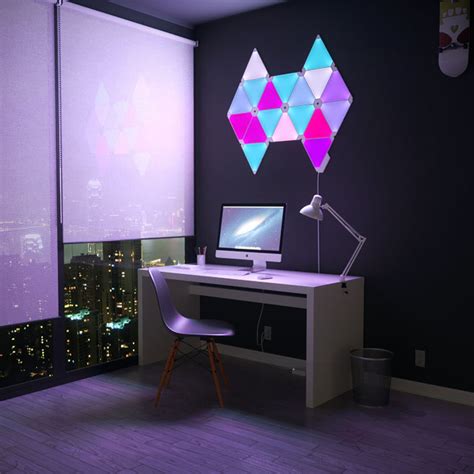 Nanoleaf Light Panels Rhythm Smarter Kit // 18 Panels - Nanoleaf ...