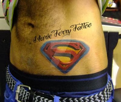 Superman Logo Tattoo by LondonTattooArtist on DeviantArt