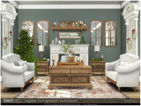 Sims 4 Living Room Decor Cc | Baci Living Room