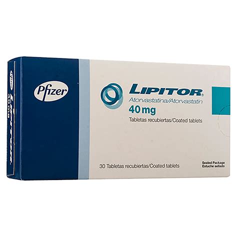 Comprar Lipitor Pfizer 40 Mg X 30 Tabletas | Walmart Guatemala - Maxi ...