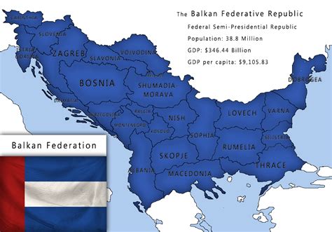 Balkan Federation in 2018 : r/imaginarymaps