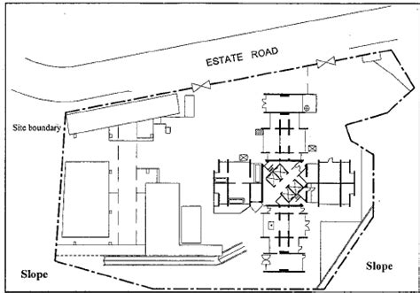 Site layout for residential development in urban area | Download ...