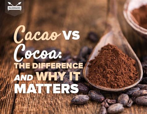 Cacao vs Cocoa: The Difference and Why It Matters