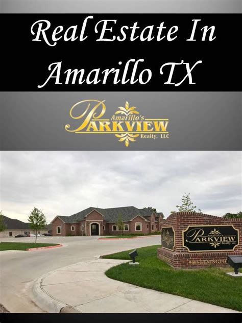 Are you looking for Real Estate In Amarillo TX? Contact Amarillo TX ...