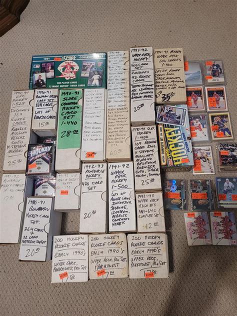 Hockey card sets, starting at 6$ per set. | Classifieds for Jobs ...