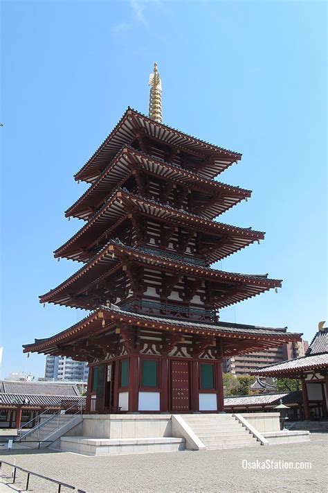 Shitennoji Temple – Osaka Station | Temple gardens, Temple, Japanese ...