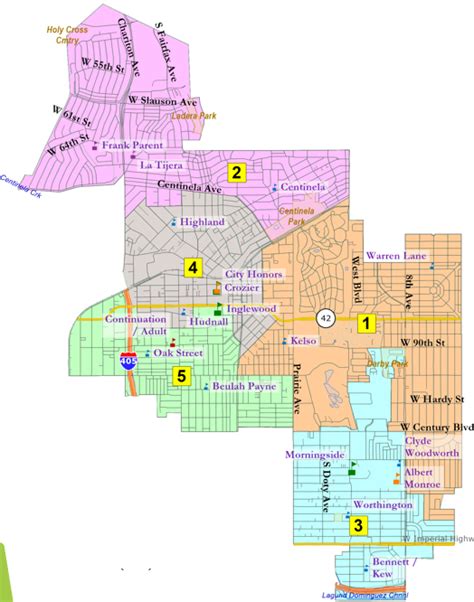 Trustee Areas - Board - Inglewood Unified School District